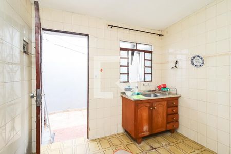 Cozinha de casa para alugar com 1 quarto, 40m² em Vila Nova Curuca, São Paulo