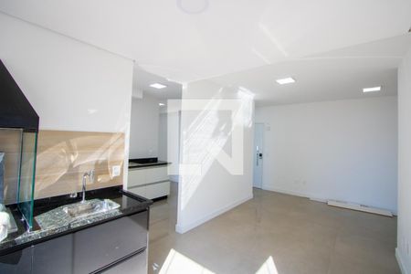 Sala de apartamento para alugar com 3 quartos, 93m² em Campestre, Santo André