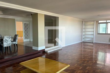 Sala 1 de apartamento para alugar com 4 quartos, 476m² em Boqueirão, Santos