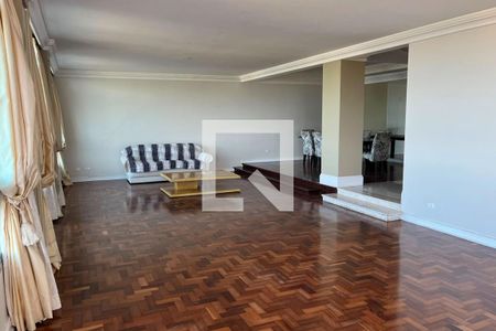 Sala 1 de apartamento para alugar com 4 quartos, 476m² em Boqueirão, Santos