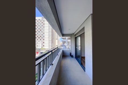 Varanda da Sala de apartamento para alugar com 1 quarto, 36m² em Perdizes, São Paulo