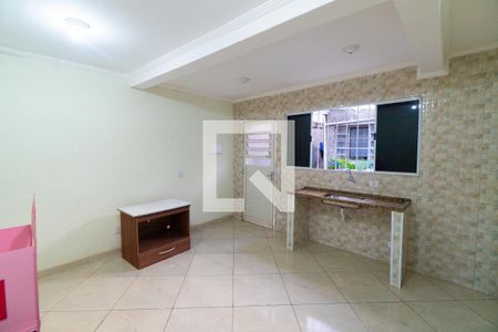 Sala/Cozinha de casa para alugar com 1 quarto, 26m² em Americanópolis, São Paulo
