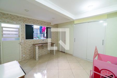 Sala/Cozinha de casa para alugar com 1 quarto, 26m² em Americanópolis, São Paulo
