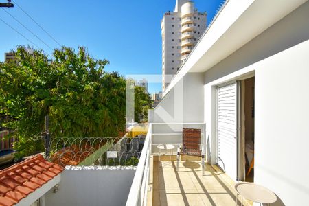 varanda quarto de kitnet/studio para alugar com 1 quarto, 28m² em Pompeia, São Paulo