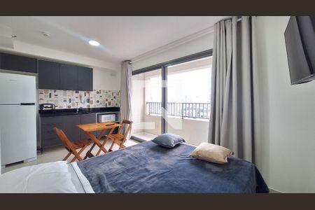 Sala/Quarto/Cozinha de apartamento para alugar com 1 quarto, 27m² em Vila Romana, São Paulo