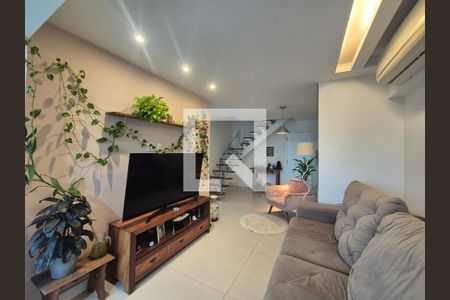 Sala de apartamento à venda com 4 quartos, 220m² em Recreio dos Bandeirantes, Rio de Janeiro