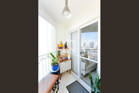 Varanda da Sala de apartamento à venda com 2 quartos, 54m² em Vila Endres, Guarulhos