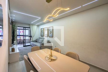 Sala de apartamento para alugar com 2 quartos, 80m² em Canto do Forte, Praia Grande