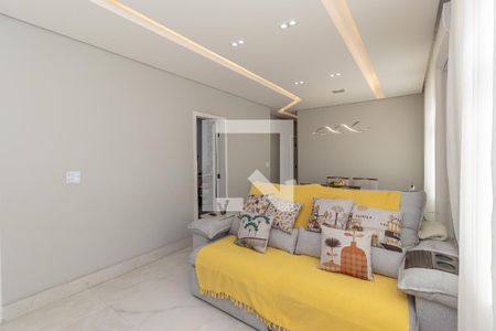 Sala de apartamento à venda com 3 quartos, 90m² em Santa Amelia, Belo Horizonte