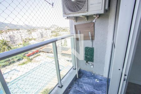 Varanda da Sala de apartamento para alugar com 2 quartos, 49m² em Pechincha, Rio de Janeiro