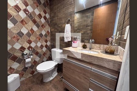 Lavabo de casa de condomínio para alugar com 3 quartos, 84m² em Vargem Grande, Rio de Janeiro