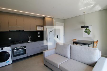 Sala de apartamento para alugar com 1 quarto, 53m² em Bigorrilho, Curitiba