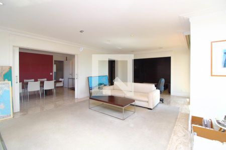 Sala  de apartamento à venda com 4 quartos, 336m² em Vila Andrade, São Paulo