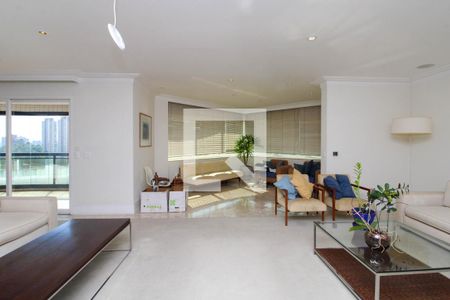 Sala  de apartamento à venda com 4 quartos, 336m² em Vila Andrade, São Paulo