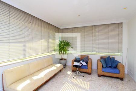 Sala  de apartamento à venda com 4 quartos, 336m² em Vila Andrade, São Paulo