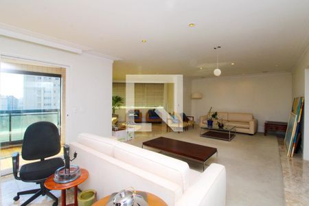 Sala  de apartamento à venda com 4 quartos, 336m² em Vila Andrade, São Paulo