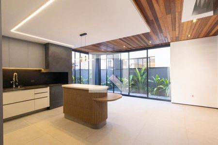 Sala/Cozinha de casa de condomínio para alugar com 3 quartos, 180m² em Santa Cândida, Curitiba