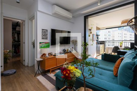 Sala de apartamento à venda com 2 quartos, 68m² em Jardim Mirante, São Paulo