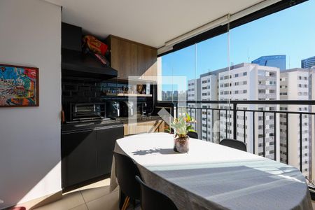 Varanda da Sala de apartamento à venda com 2 quartos, 68m² em Jardim Mirante, São Paulo