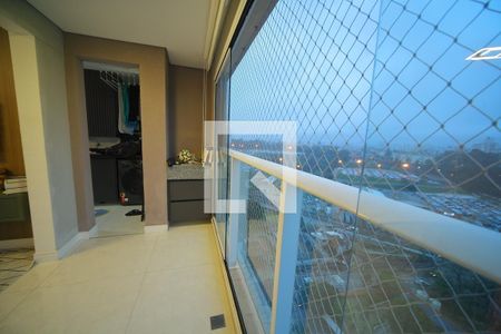 Varanda da Sala  de apartamento à venda com 2 quartos, 57m² em Jardim Valdibia, São Bernardo do Campo