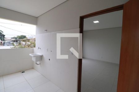 Área de serviço  de casa para alugar com 2 quartos, 80m² em Vila Elisa, Ribeirão Preto