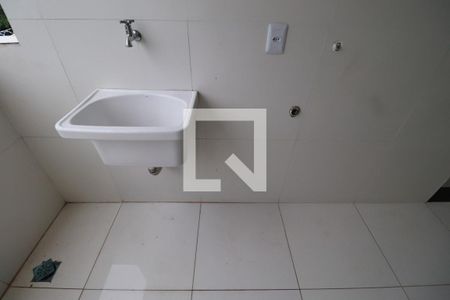 Área de serviço  de casa para alugar com 2 quartos, 80m² em Vila Elisa, Ribeirão Preto