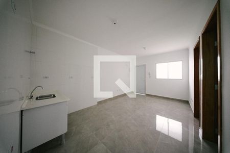 Sala/Cozinha de apartamento à venda com 2 quartos, 40m² em Vila Ré, São Paulo