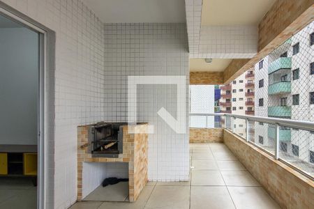 Sacada de apartamento para alugar com 3 quartos, 92m² em Cidade Ocian, Praia Grande