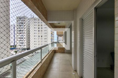 Sacada de apartamento para alugar com 3 quartos, 92m² em Cidade Ocian, Praia Grande