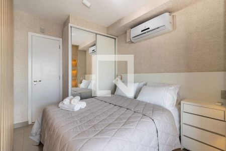 Sala/Quarto de apartamento à venda com 1 quarto, 41m² em Brooklin, São Paulo