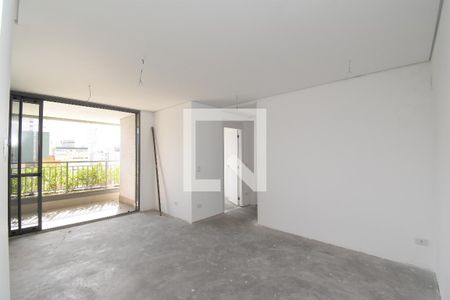 Sala e Cozinha de apartamento à venda com 2 quartos, 95m² em Centro, Curitiba