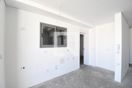 Sala e Cozinha de apartamento à venda com 3 quartos, 157m² em Centro, Curitiba