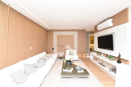 Sala e Cozinha de apartamento à venda com 2 quartos, 137m² em Centro, Curitiba