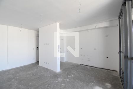 Sala e Cozinha de apartamento à venda com 2 quartos, 105m² em Centro, Curitiba