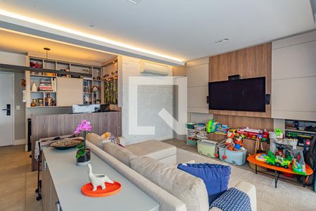 Sala/Cozinha de apartamento para alugar com 2 quartos, 92m² em Cidade Monções, São Paulo