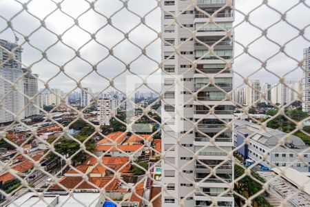 Vista da Varanda de apartamento para alugar com 2 quartos, 92m² em Cidade Monções, São Paulo