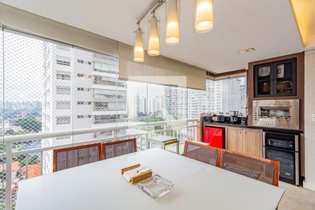 Varanda gourmet de apartamento para alugar com 2 quartos, 92m² em Cidade Monções, São Paulo