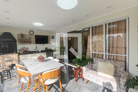 Varanda da Sala de apartamento à venda com 3 quartos, 127m² em Jardim Independência (são Paulo), São Paulo