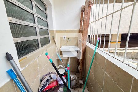 Área de Serviço de casa para alugar com 1 quarto, 50m² em Vila Caiçara, Praia Grande