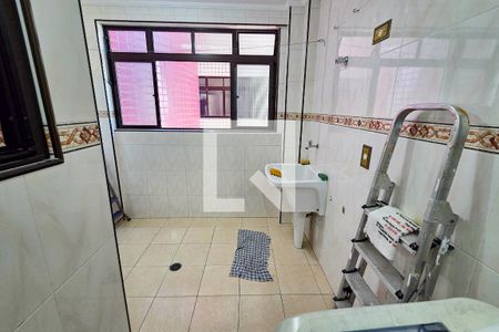 Área de Serviço de apartamento para alugar com 2 quartos, 112m² em Vila Caiçara, Praia Grande