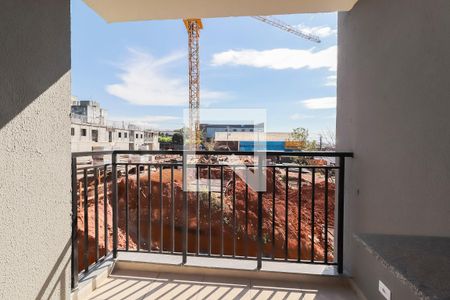 Varanda da Sala de apartamento à venda com 2 quartos, 46m² em Parada Xv de Novembro, São Paulo