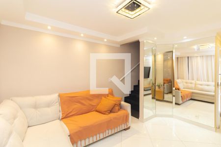 Sala de casa de condomínio à venda com 3 quartos, 107m² em Fazenda Aricanduva, São Paulo