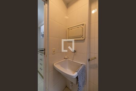 Sala/Cozinha/Área de Serviço  de apartamento à venda com 2 quartos, 47m² em Jardim Cotinha, São Paulo