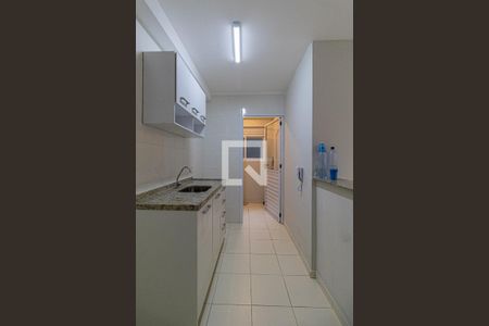 Sala/Cozinha/Área de Serviço  de apartamento à venda com 2 quartos, 47m² em Jardim Cotinha, São Paulo