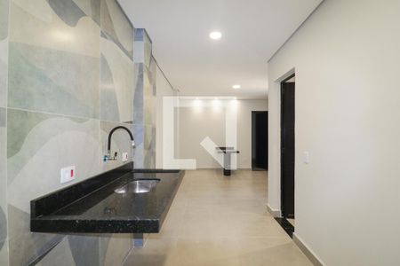 Sala/Cozinha e Área de Serviço de apartamento para alugar com 1 quarto, 40m² em Santana, São Paulo