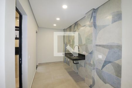 Sala/Cozinha e Área de Serviço de apartamento para alugar com 1 quarto, 40m² em Santana, São Paulo