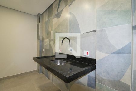 Sala/Cozinha e Área de Serviço de apartamento para alugar com 1 quarto, 40m² em Santana, São Paulo