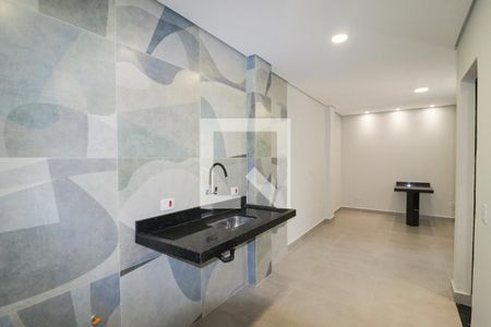 Sala/Cozinha e Área de Serviço de apartamento para alugar com 1 quarto, 40m² em Santana, São Paulo