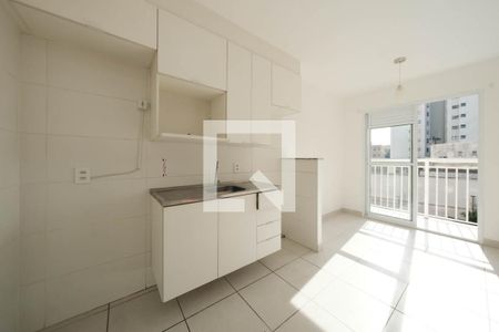 Sala/Cozinha de apartamento para alugar com 1 quarto, 29m² em Vila Ré, São Paulo