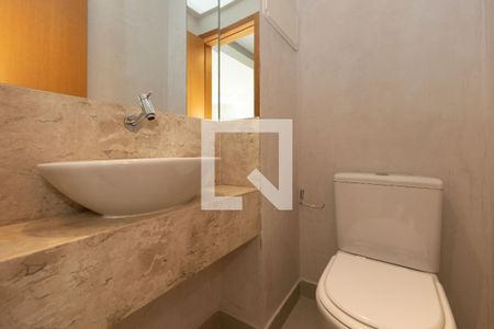 Lavabo da Sala 1 de apartamento para alugar com 3 quartos, 125m² em Vila da Serra, Nova Lima